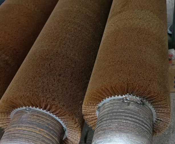 前道刷洗箱毛刷輥